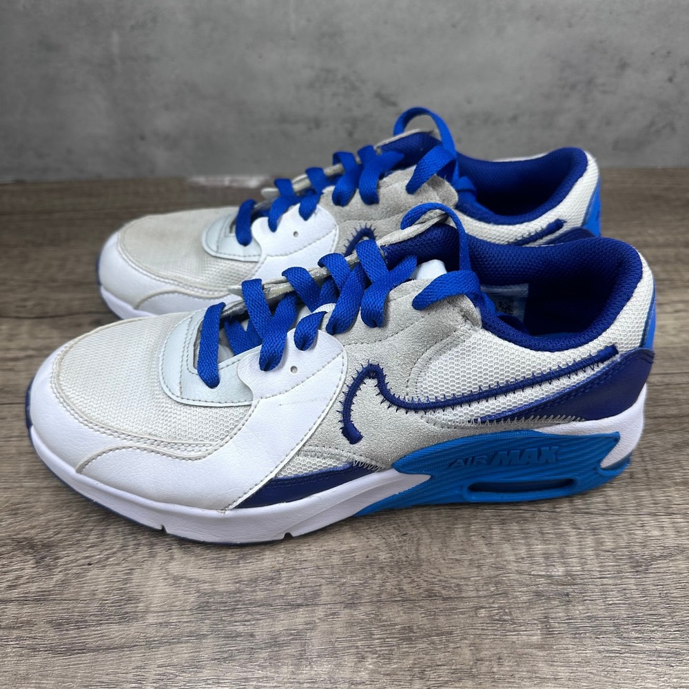 Nike~Boy's~Air Max Excee Deep Royal Blue/White Sneakers~ Size 5.5Y